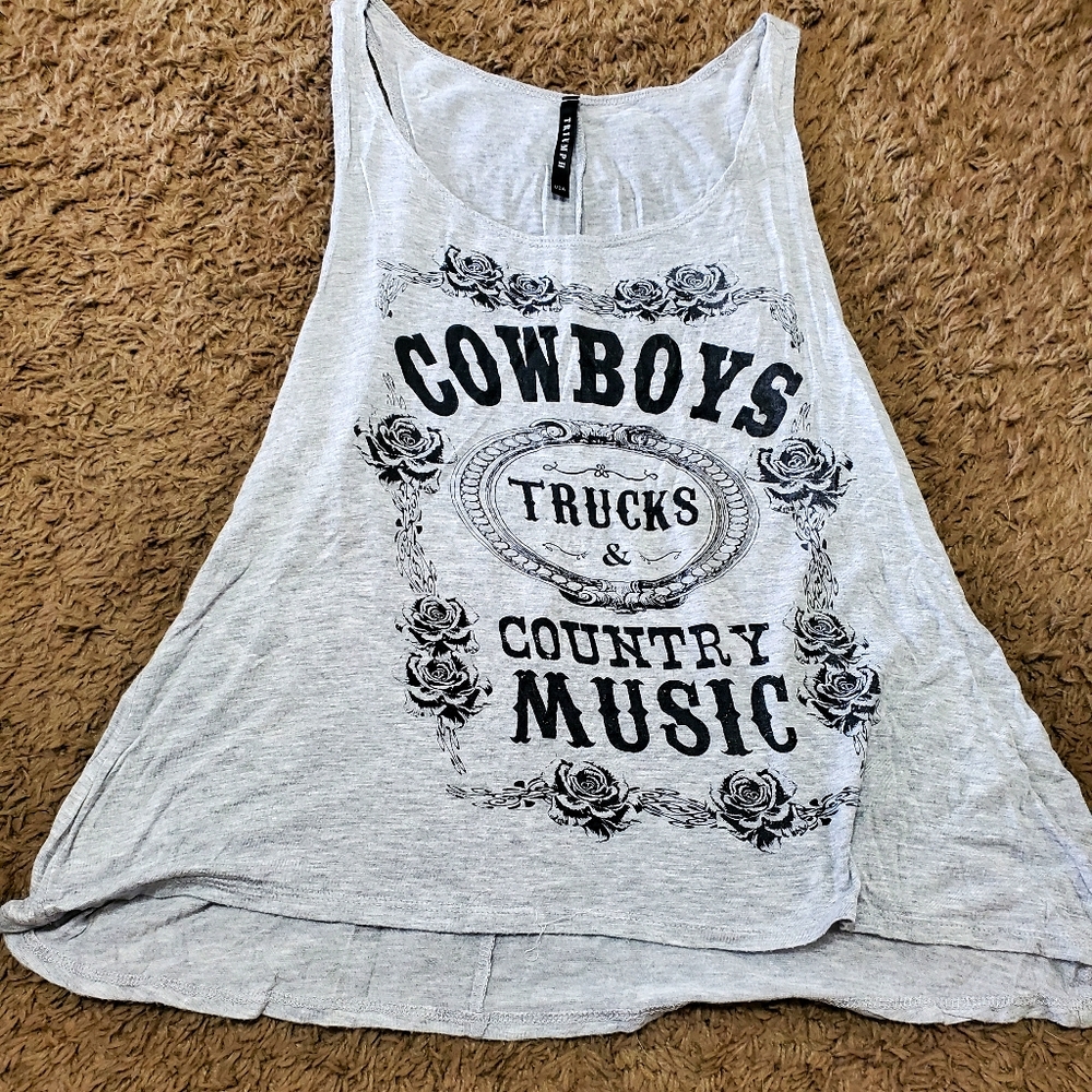 Womens graphic tank